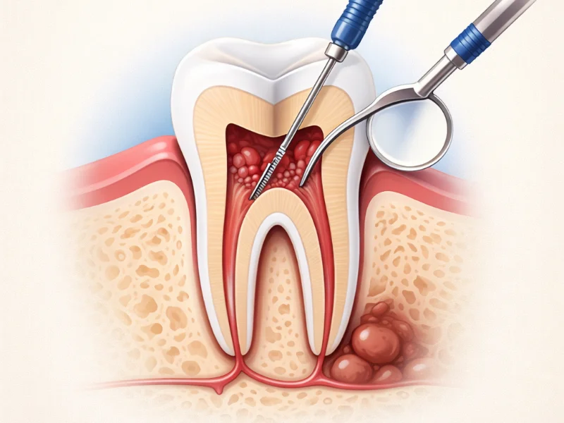 Wortelkanaal­behandeling